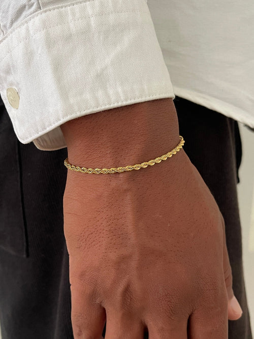 Bracelet RIVA 3 mm | Or 18K