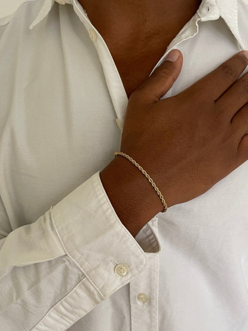 Bracelet RIVA 3 mm | Or 18K