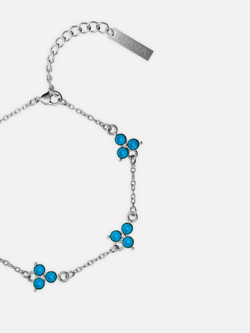 Bracelet FORTUNA Azur | Argent
