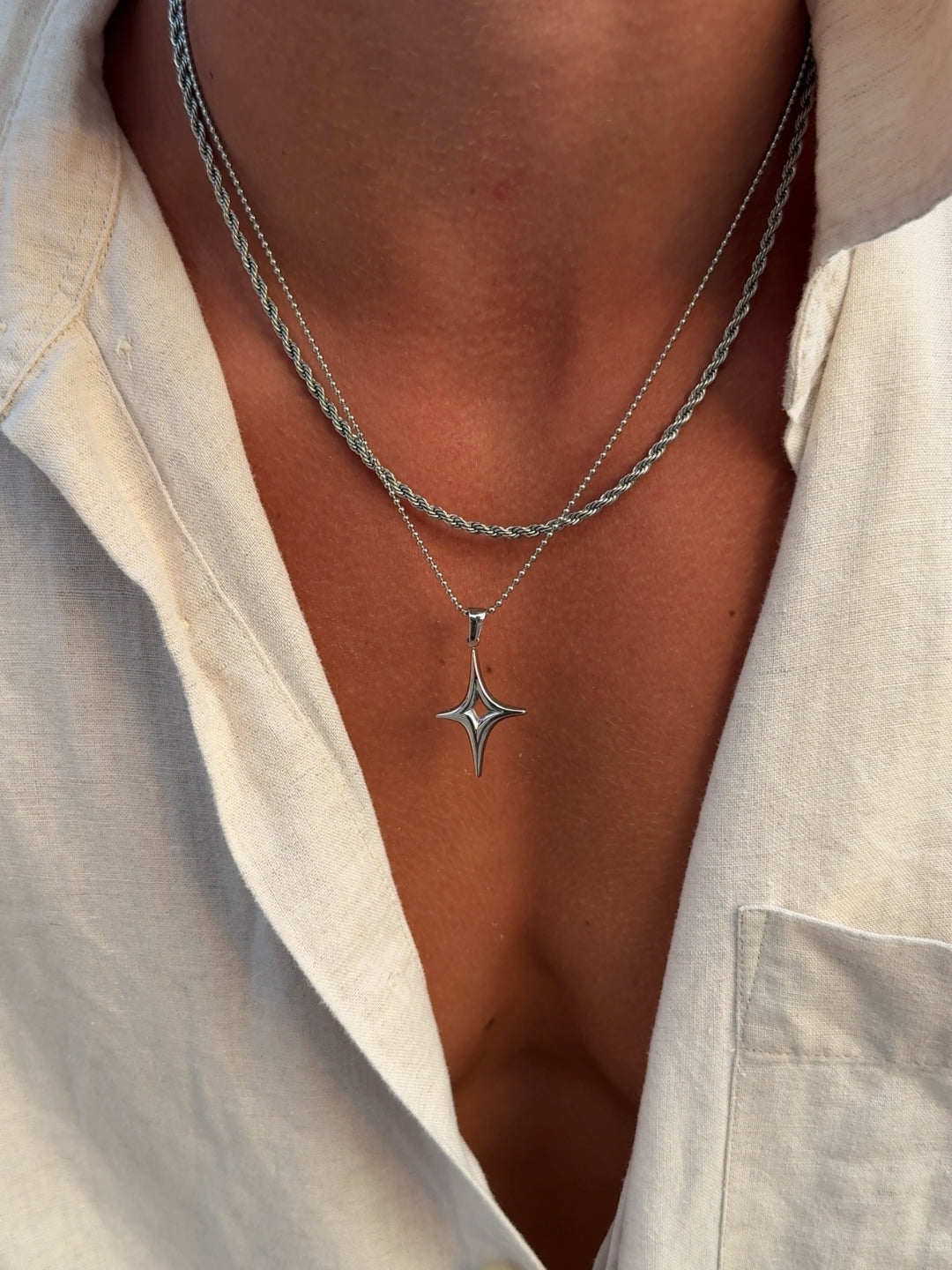 Collier STELLA | Argent