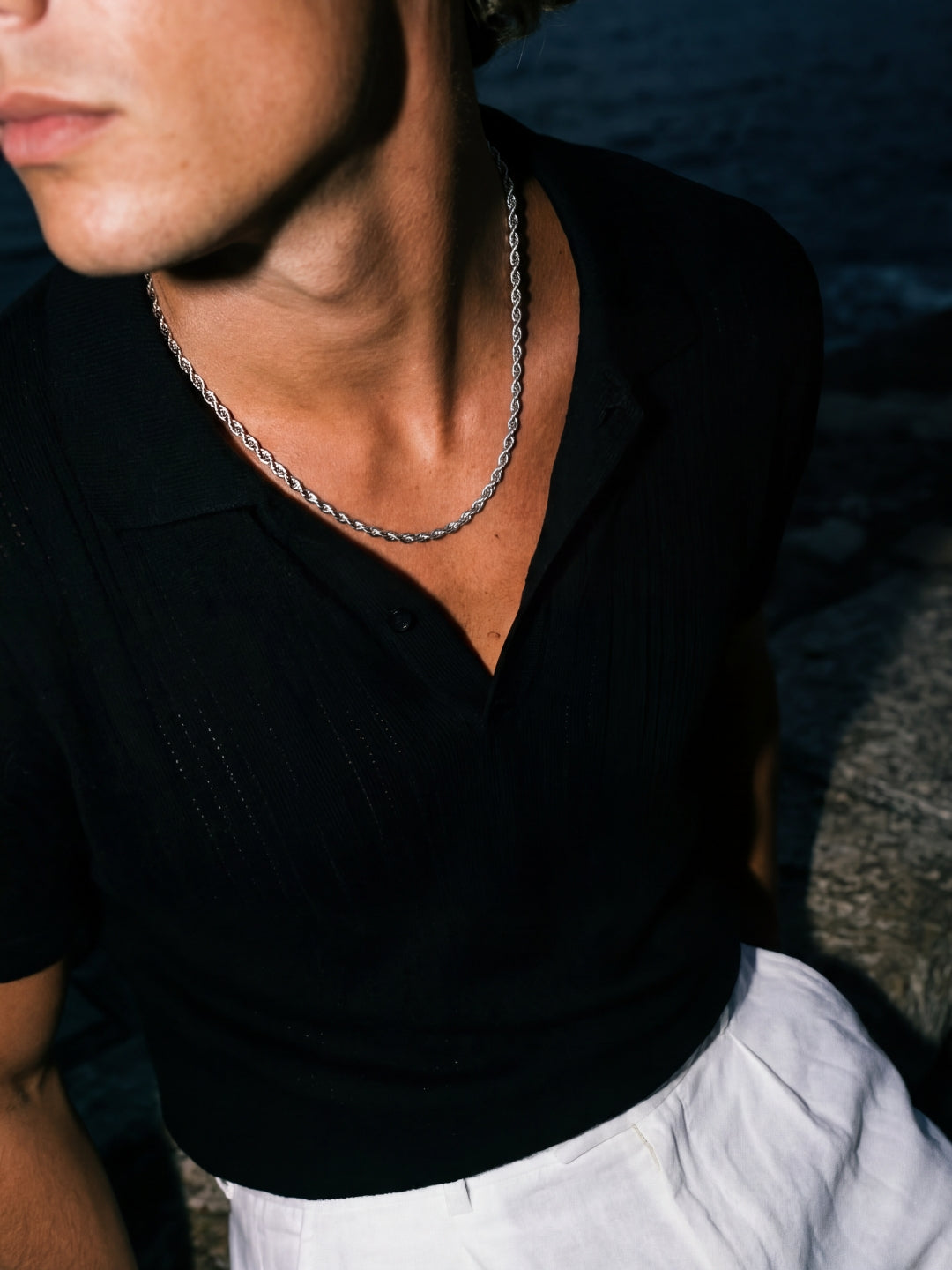 Collier RIVA 3 mm | Argent