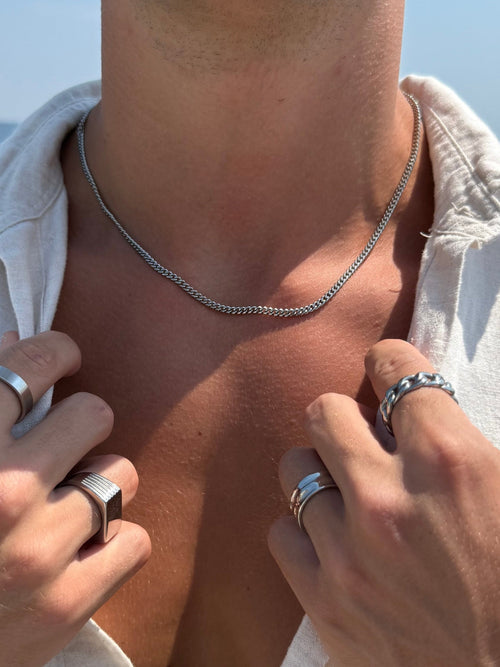 Collier HAVANA 3 mm | Argent