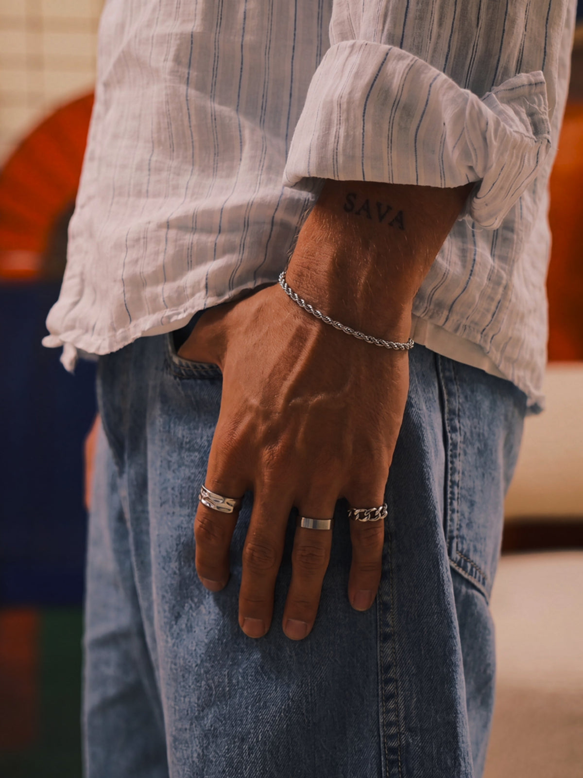 Bracelet RIVA | Argent