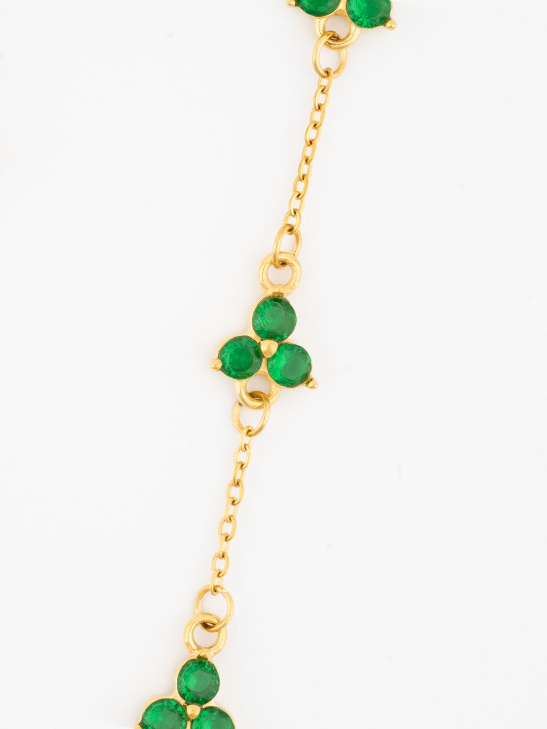 Bracelet FORTUNA Émeraude | Or 18K