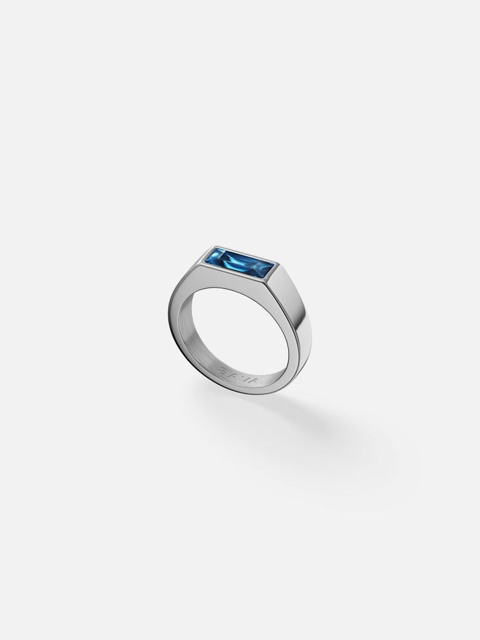 Bague LAGO Azur | Argent