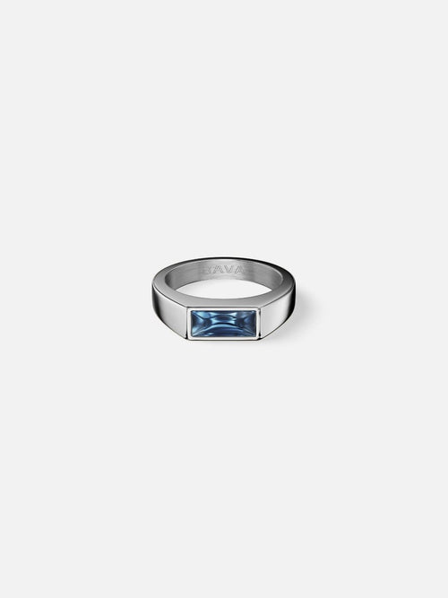 Bague LAGO Azur | Argent